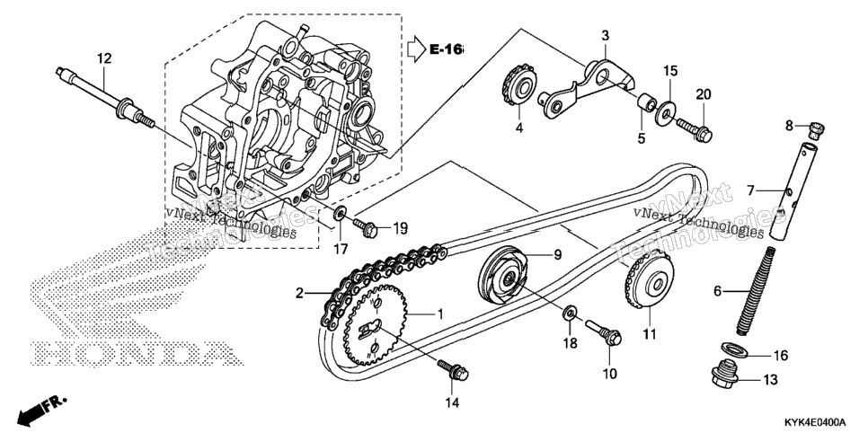 Cam Chain@Tensioner