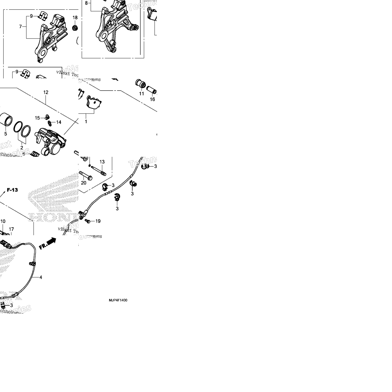Rear Brake Caliper