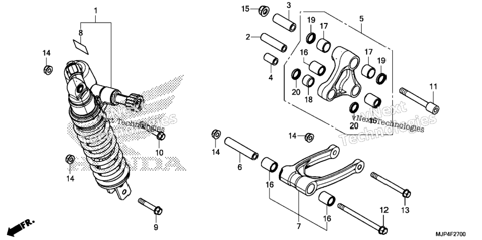 Rear Shock Absorber