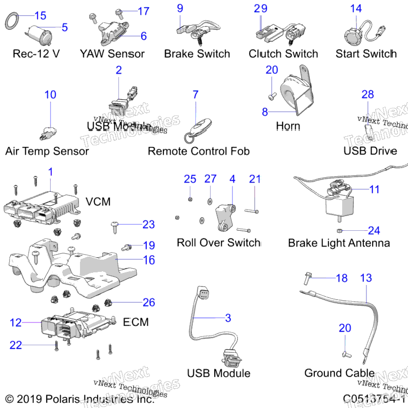Electrical, Components 1 All Options