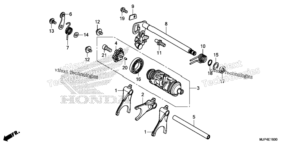 Gearshift Drum (1)