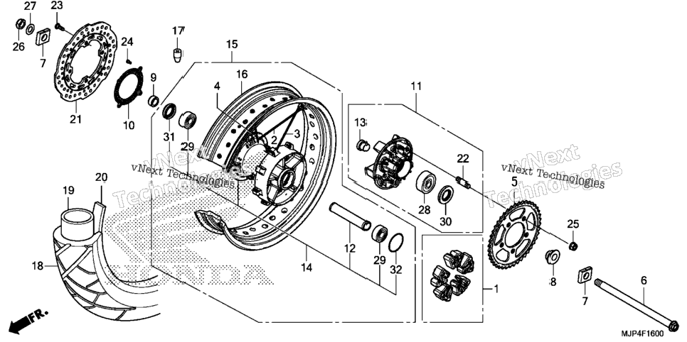 Rear Wheel