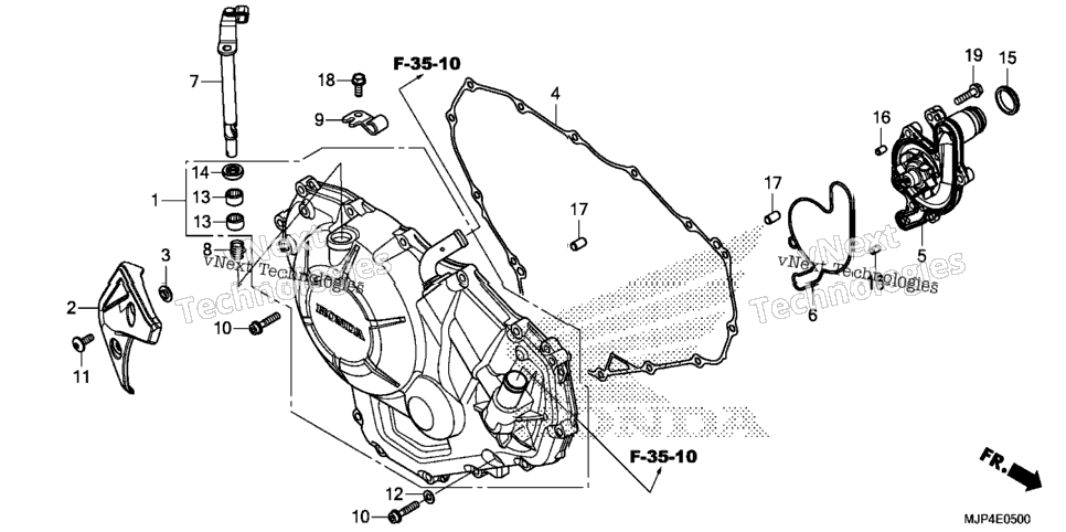 Right Crankcase Cover (1)