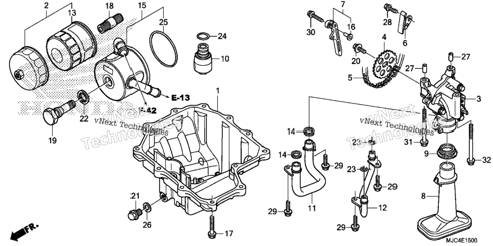 Oil Pan@Oil Pump