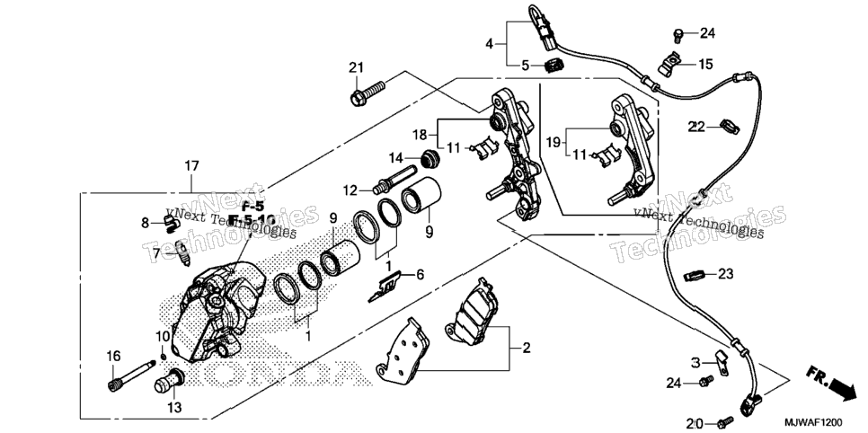 Front Brake Caliper