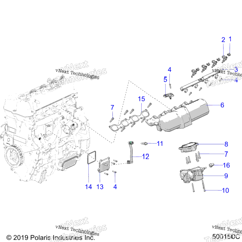 Engine, Intake Manifold And Fuel Rail T22aafgb/Hb/Pgd/Hd/Rgb/Hb All Options