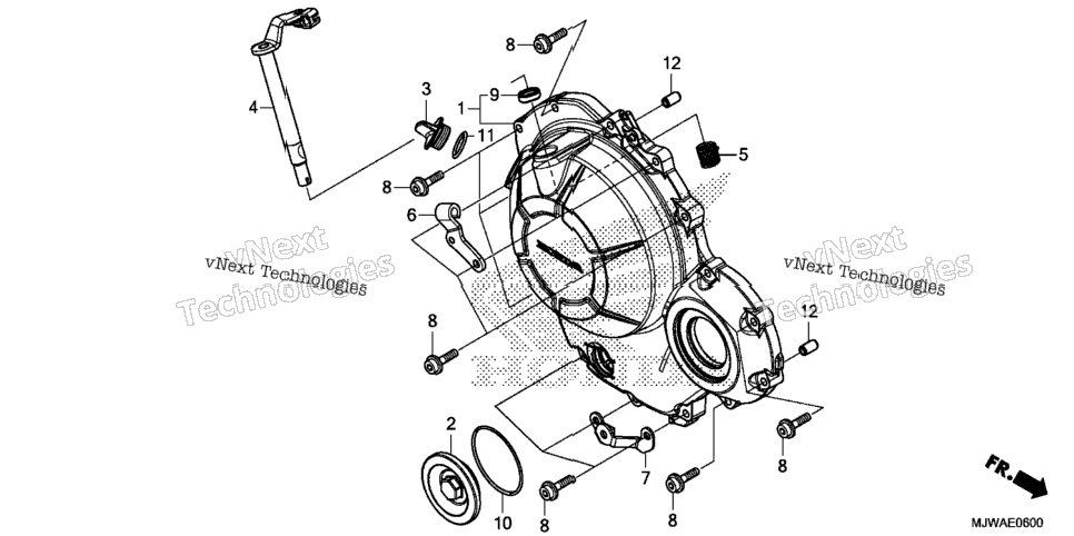 Right Crankcase Cover