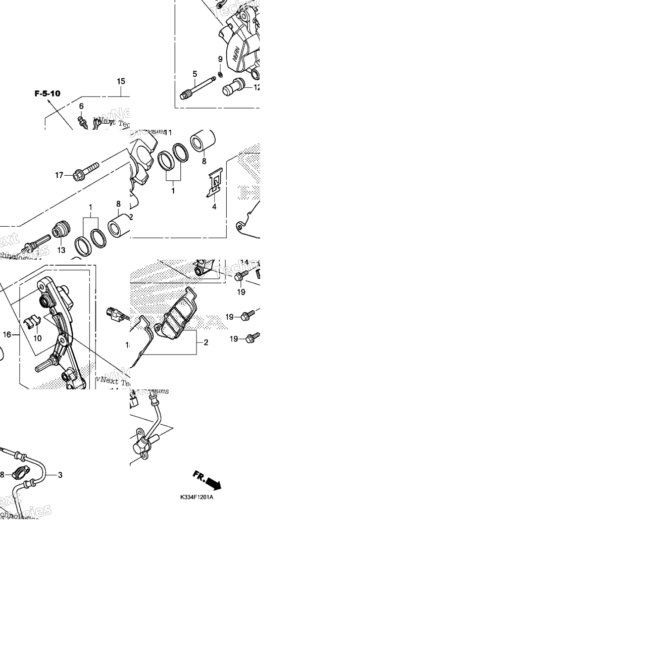 Front Brake Caliper (Abs)