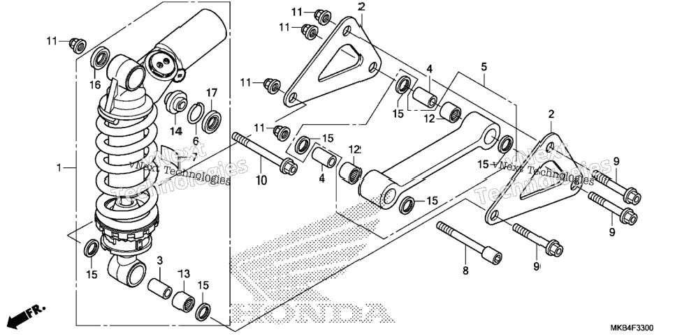 Rear Shock Absorber (1)