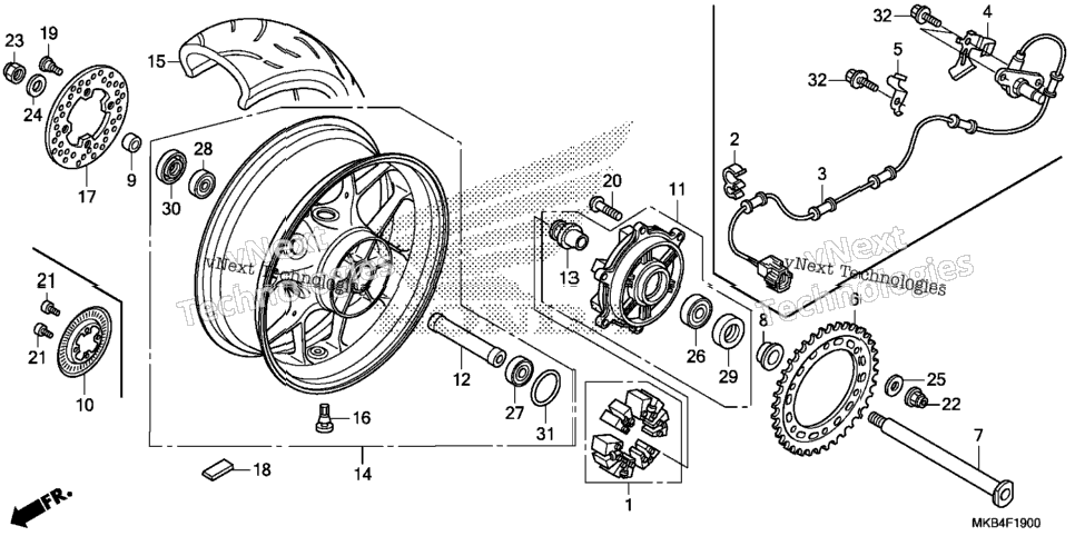 Rear Wheel