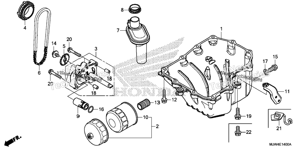 Oil Pan@Oil Pump