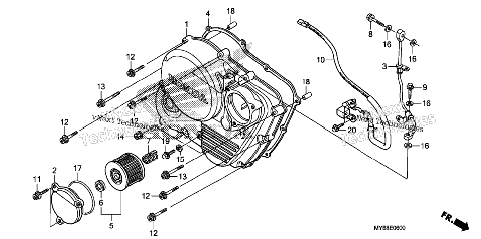 Right Crankcase Cover