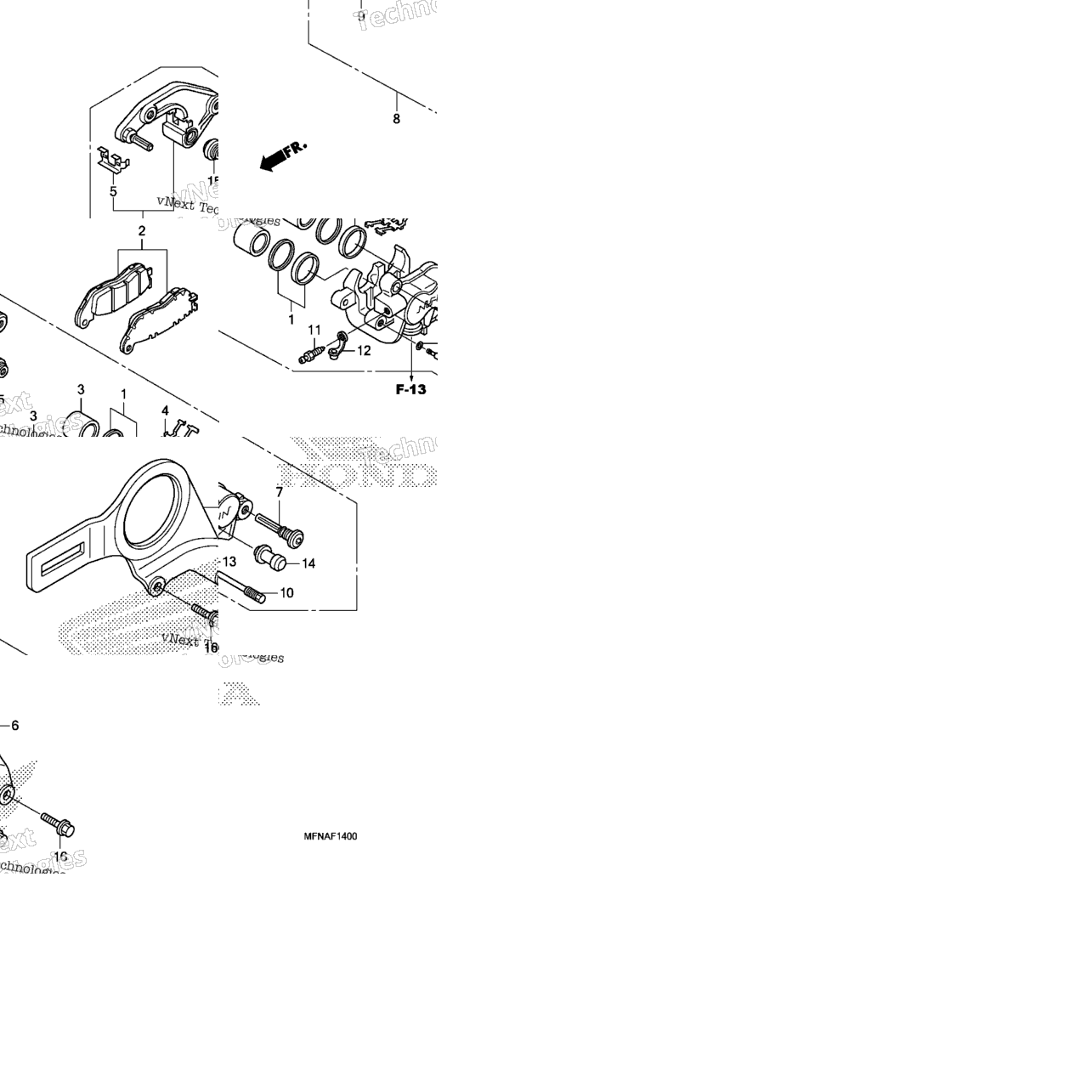 Rear Brake Caliper