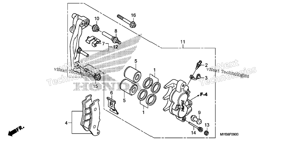 Front Brake Caliper