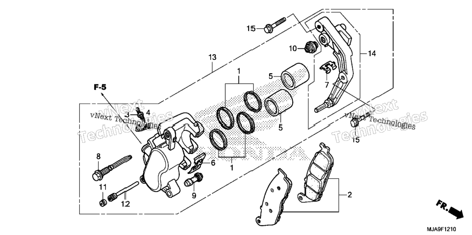 Front Brake Caliper (1)