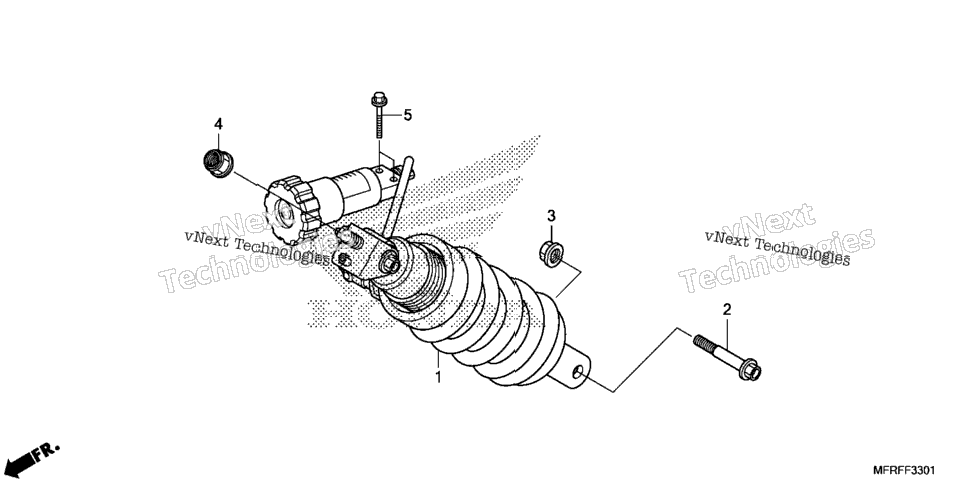 Rear Shock Absorber (2)