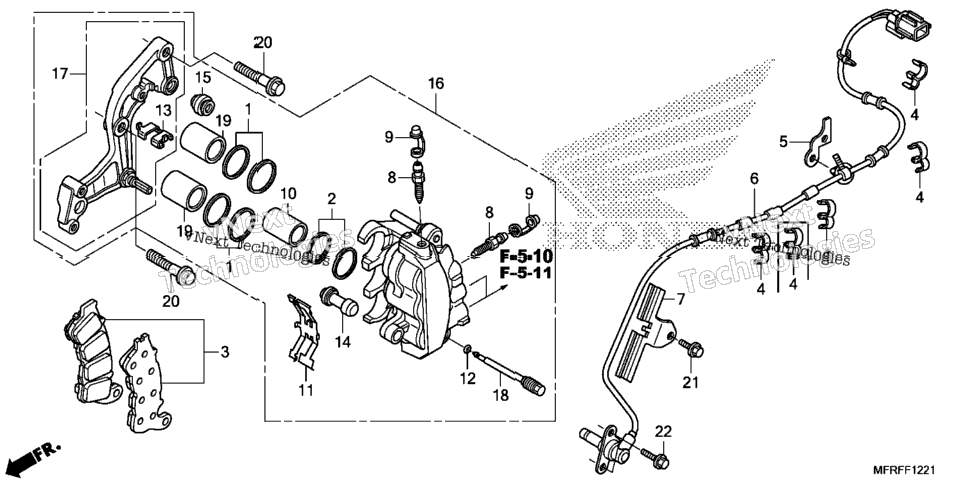 Front Brake Caliper (2)