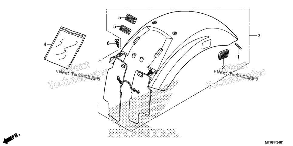 Rear Fender (2)