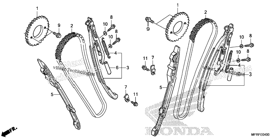 Cam Chain@Tensioner