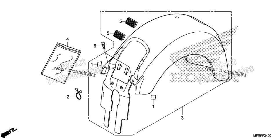 Rear Fender (1)