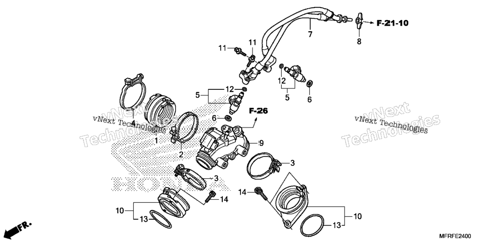Intake Manifold@Injector