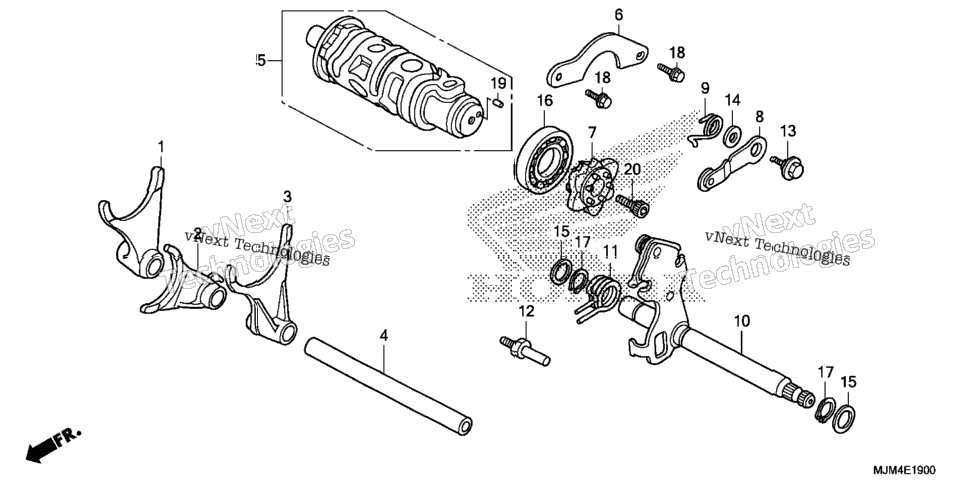 Gearshift Drum
