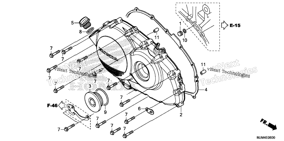 Right Crankcase Cover