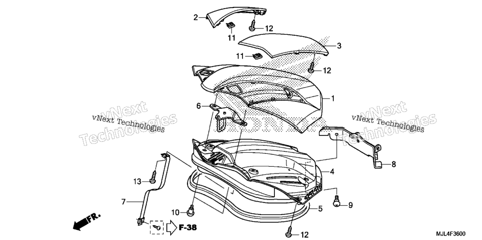 Luggage Lid