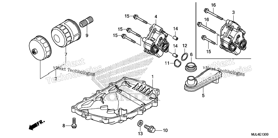Oil Pan + Oil Pump