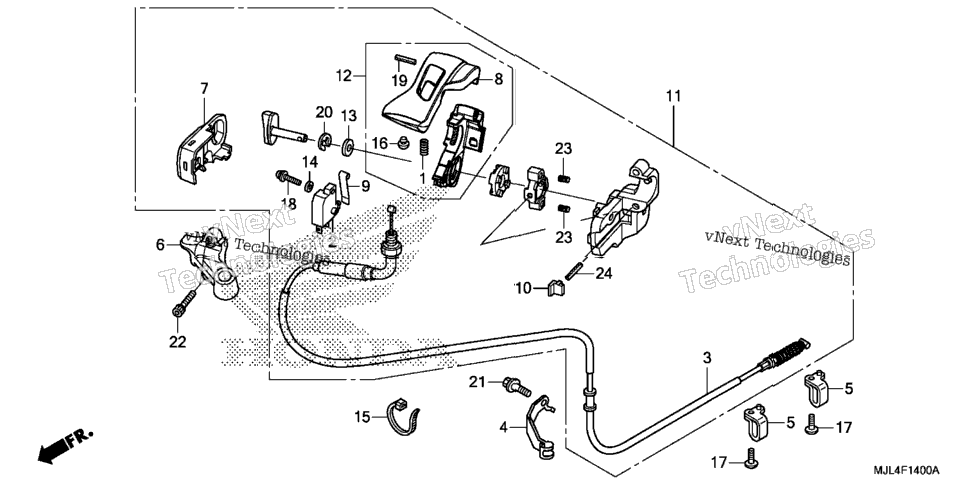 Parking Brake Lever