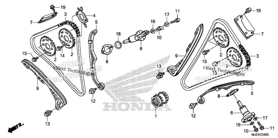 Cam Chain@Tensioner