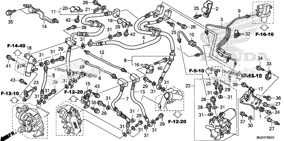 Front Brake Hose