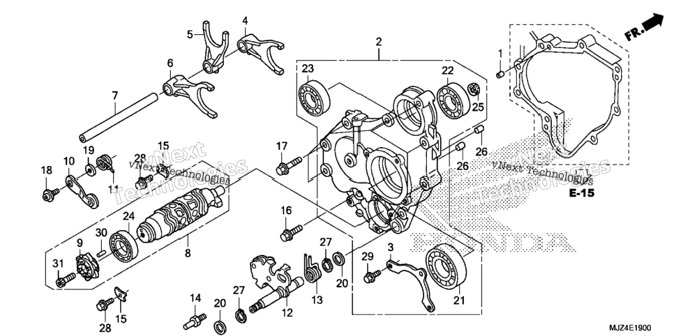 Gearshift Drum
