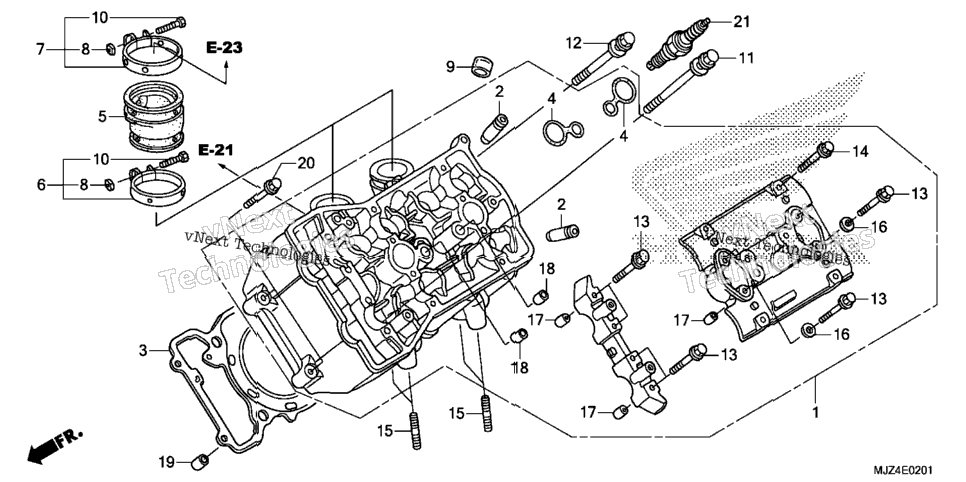 Left Cylinder Head