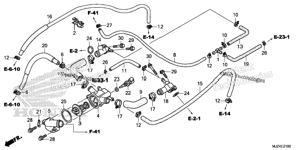Thermostat@Water Hose
