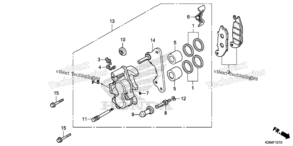 Front Brake Caliper