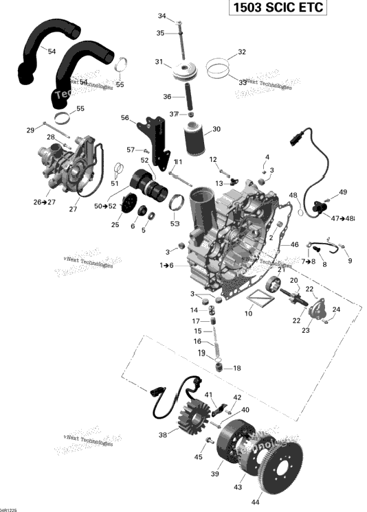 Pto Cover And Magneto 2_Sea-Doo Boats