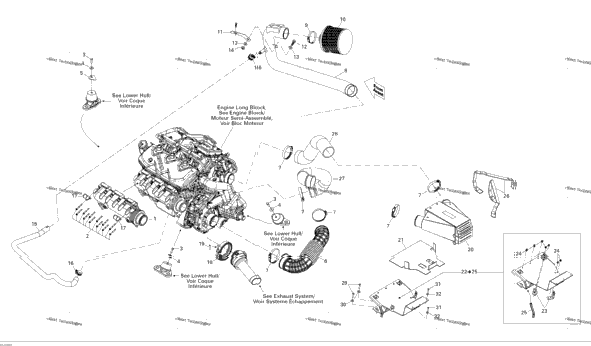 Engine And Air Intake Silencer