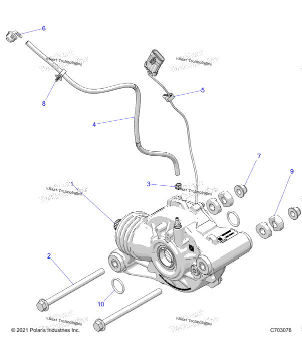 Drive Train, Front Gearcase Mounting