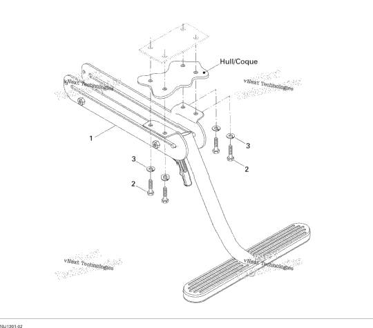 Ladder, Rear