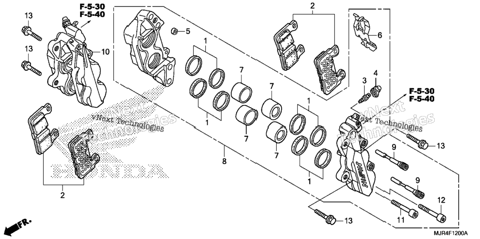 Front Brake Caliper