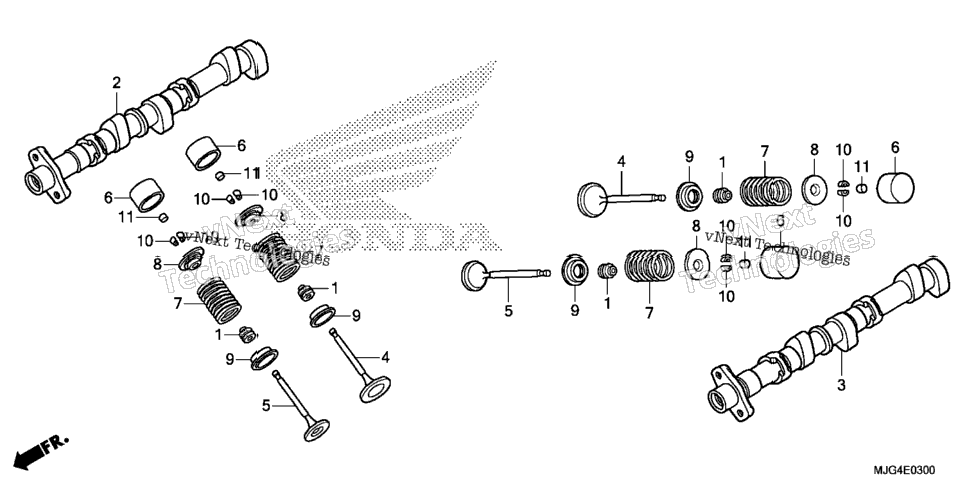 Camshaft + Valve