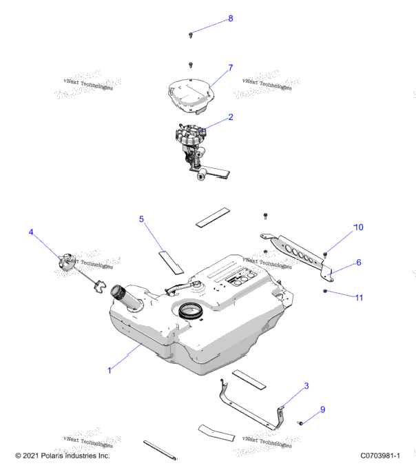 Fuel System, Tank