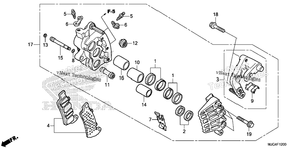 Right Front Brake Caliper