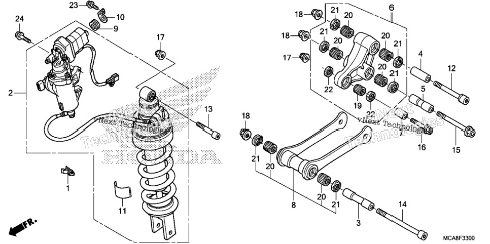 Rear Shock Absorber