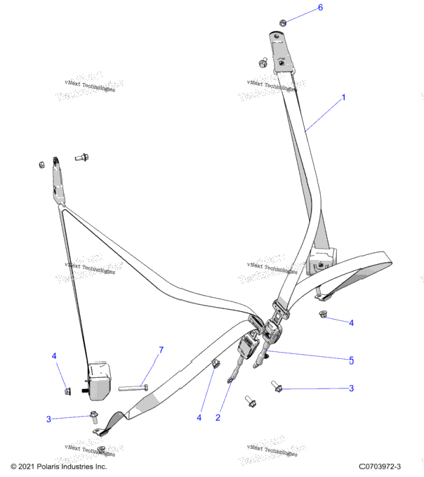 Body, Seat Belt Mounting