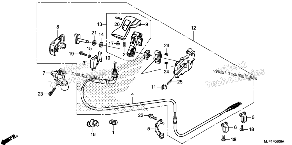 Parking Brake Lever