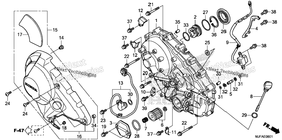Right Crankcase Cover (2)