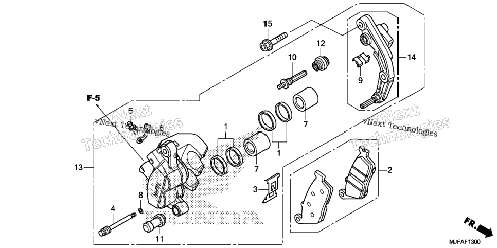 Front Brake Caliper (1)