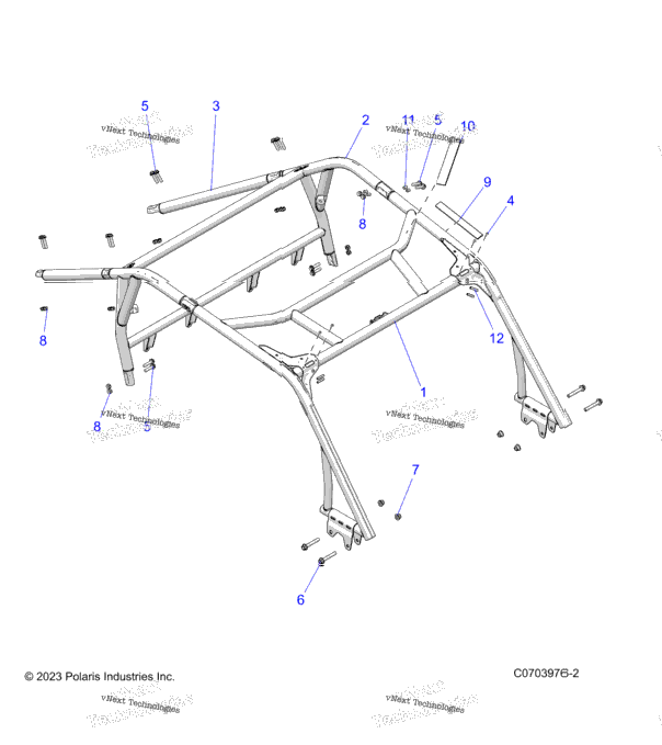 Chassis, Cab Frame Z24nee99fm/Z24nes99fm/Cm